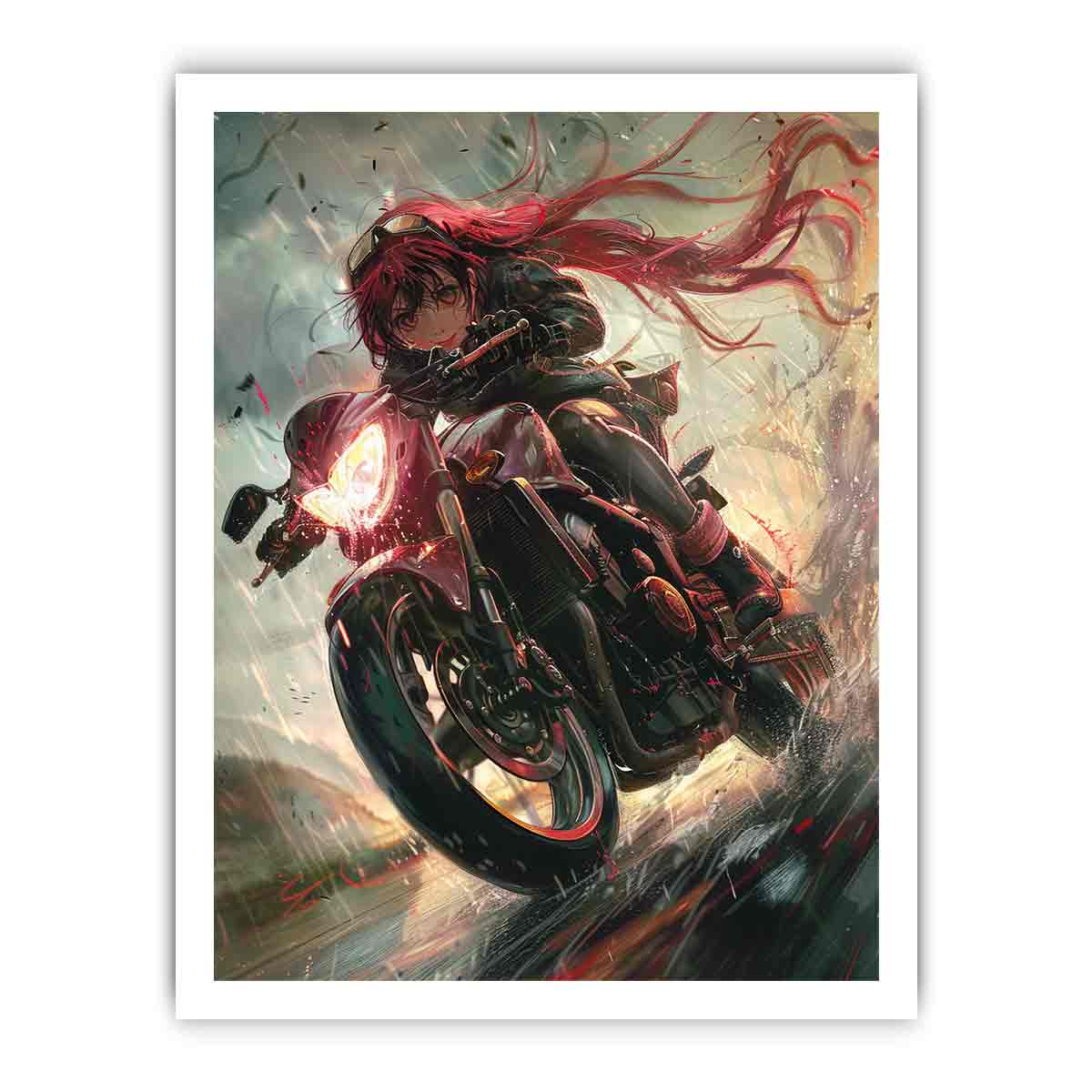 Anime 2 Framed Print - Premium Wall Art Decor for Anime Fans | Perfect for Bedroom, Living Room & Office Decor