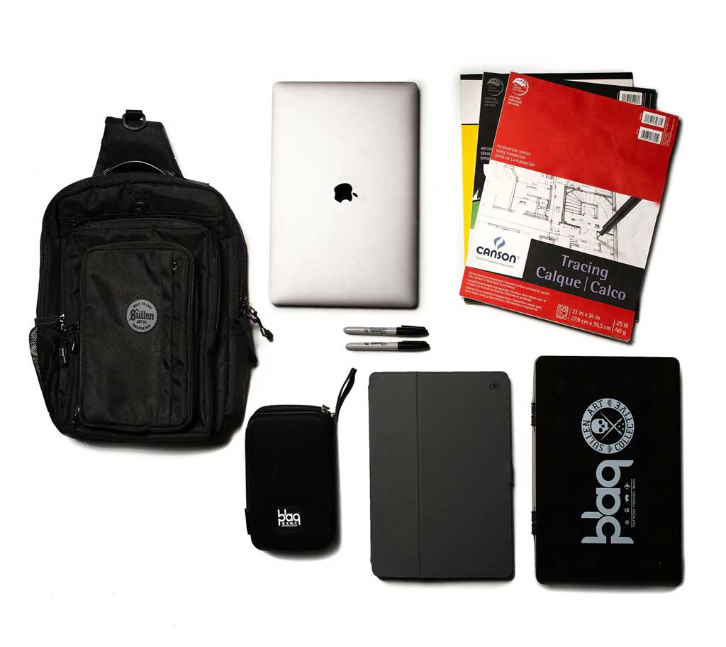 Blaq Paq Commuter Sling Bag - Waterproof Crossbody Shoulder Bag for Men & Women - Perfect for Travel, Work, Gym & Everyday Use
