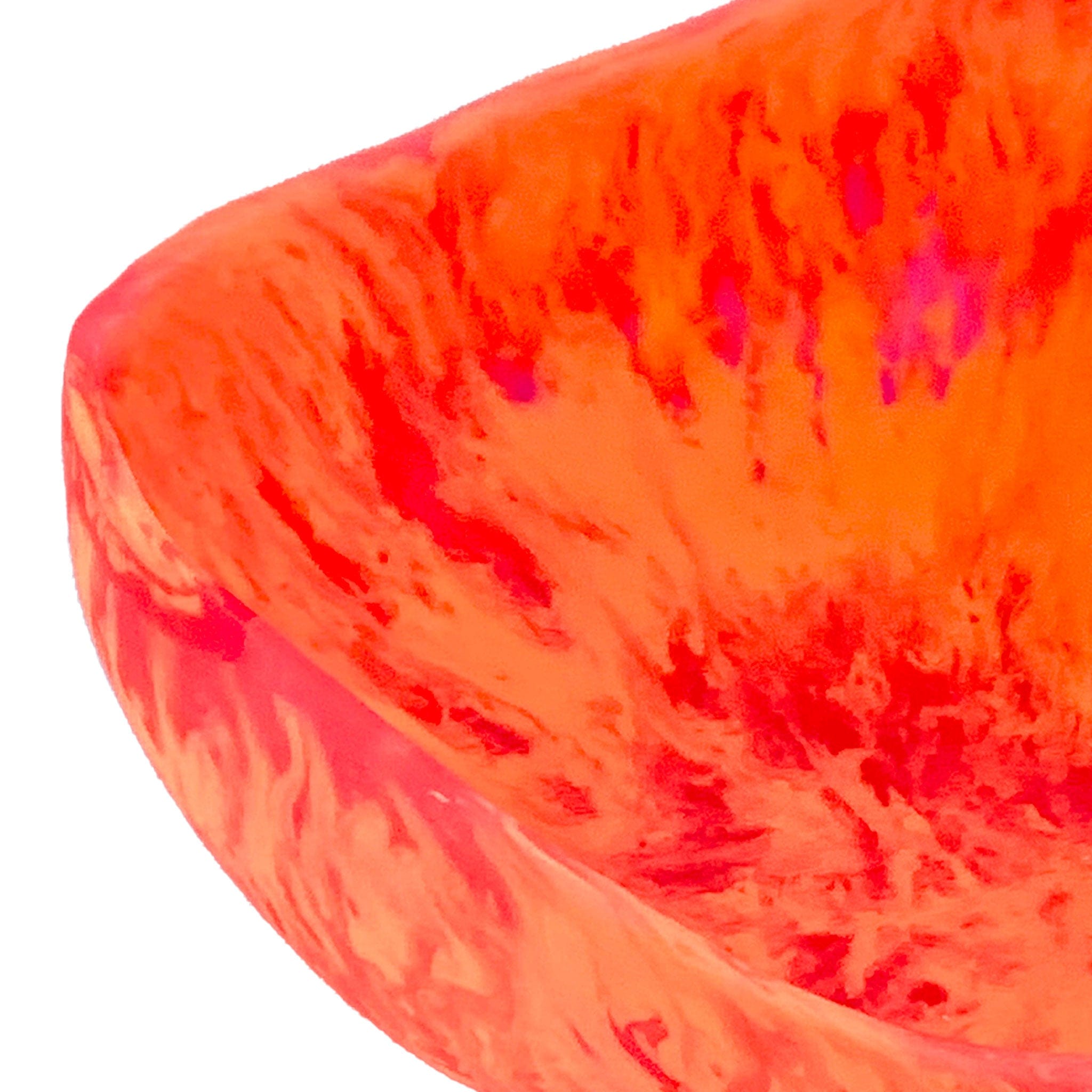 Handmade Resin Swirl Bowl - Pink Flamingo Design - Unique Home Decor for Dining Table, Centerpiece, or Gift Idea