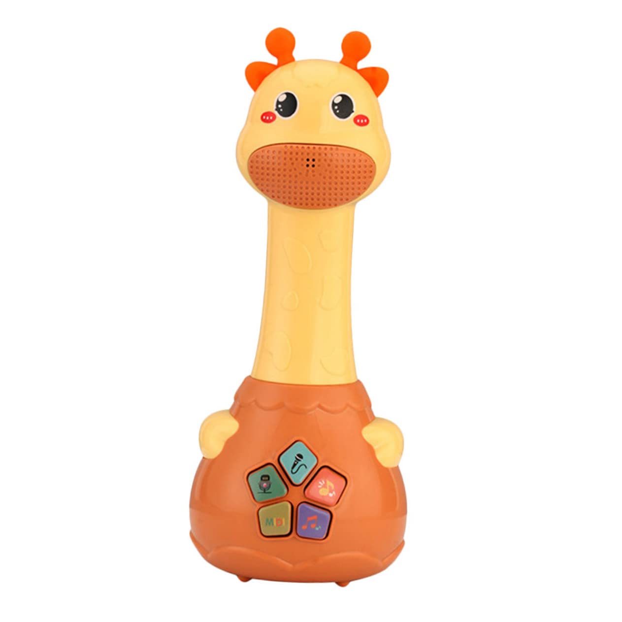SAFIGLE Kids Karaoke Microphone - Educational Musical Toy with Echo Effect, Handheld Plastic Speech Mic for Children's Singing & Storytelling | Perfect for Birthday Gifts, Classroom Activities & Family Entertainment