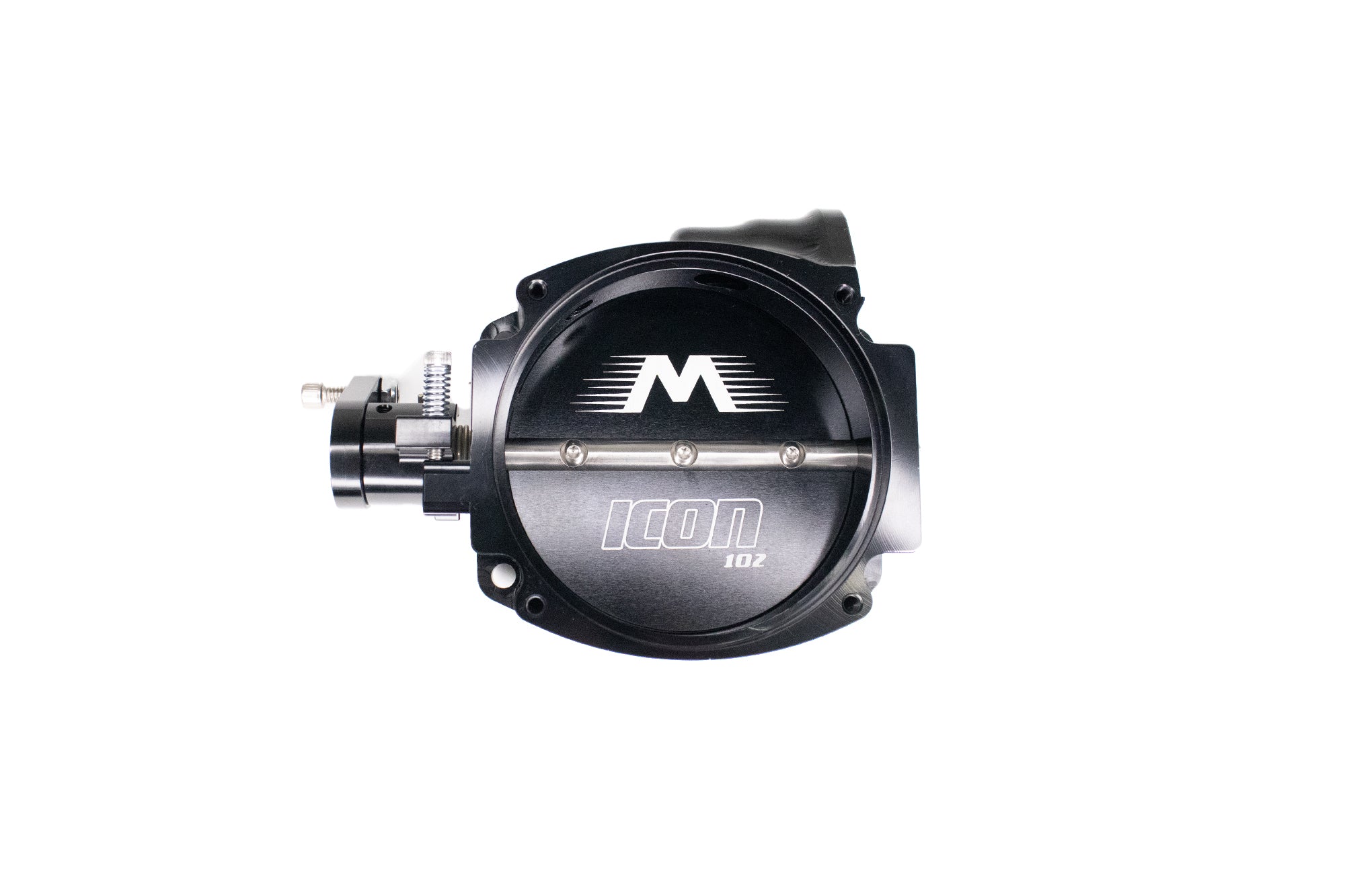 ICON 102/105mm High Performance Mechanical Linkage Throttle Body with Interchangeable Connection - Upgrade for Ford, Chevy, Dodge Performance Vehicles - Perfect for Racing, Off-Road & Engine Builds