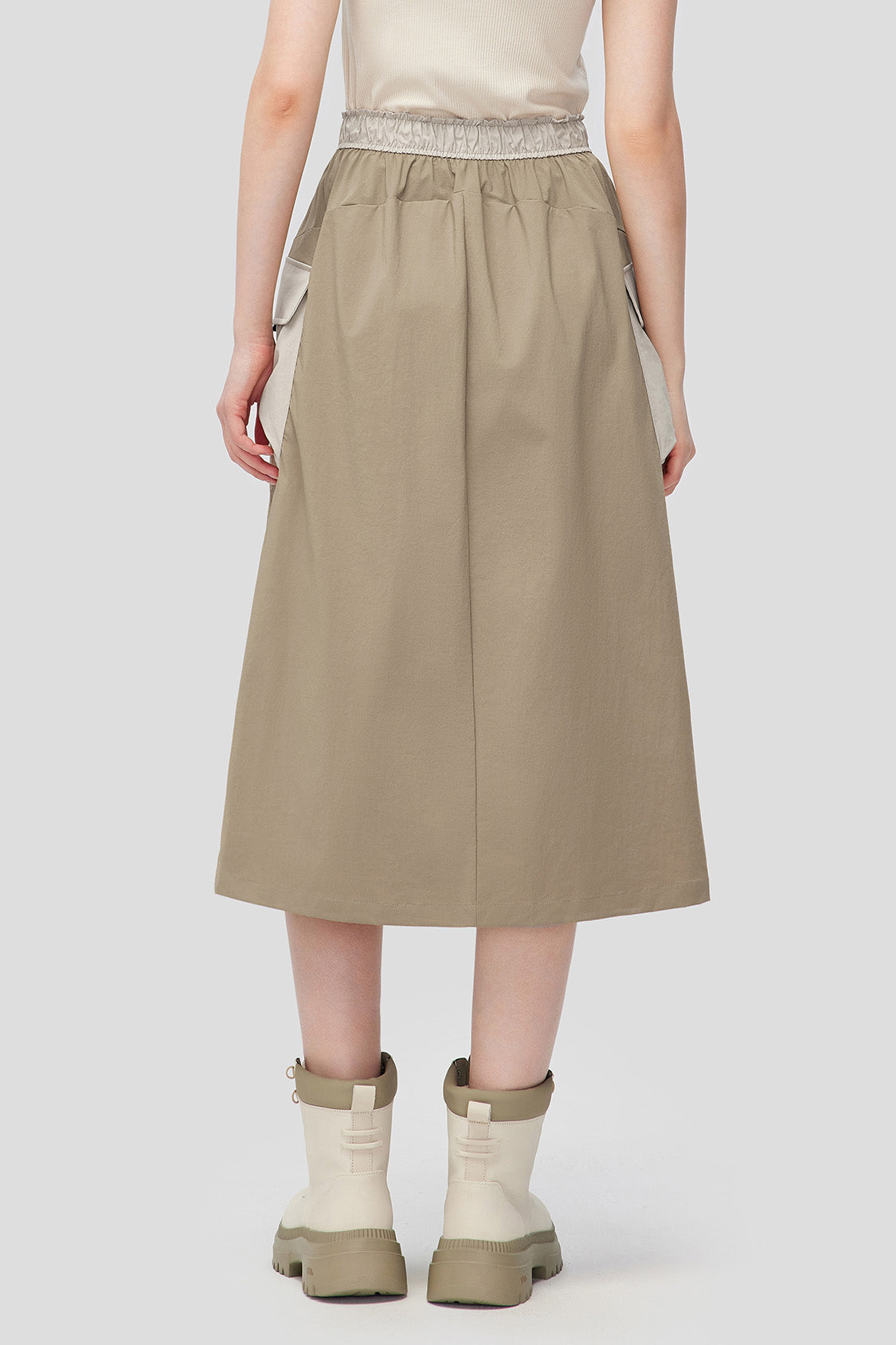 Women's Water Repellent Utility Skirt with Parachute Design - Outdoor Hiking, Travel & Casual Wear for Active Lifestyles