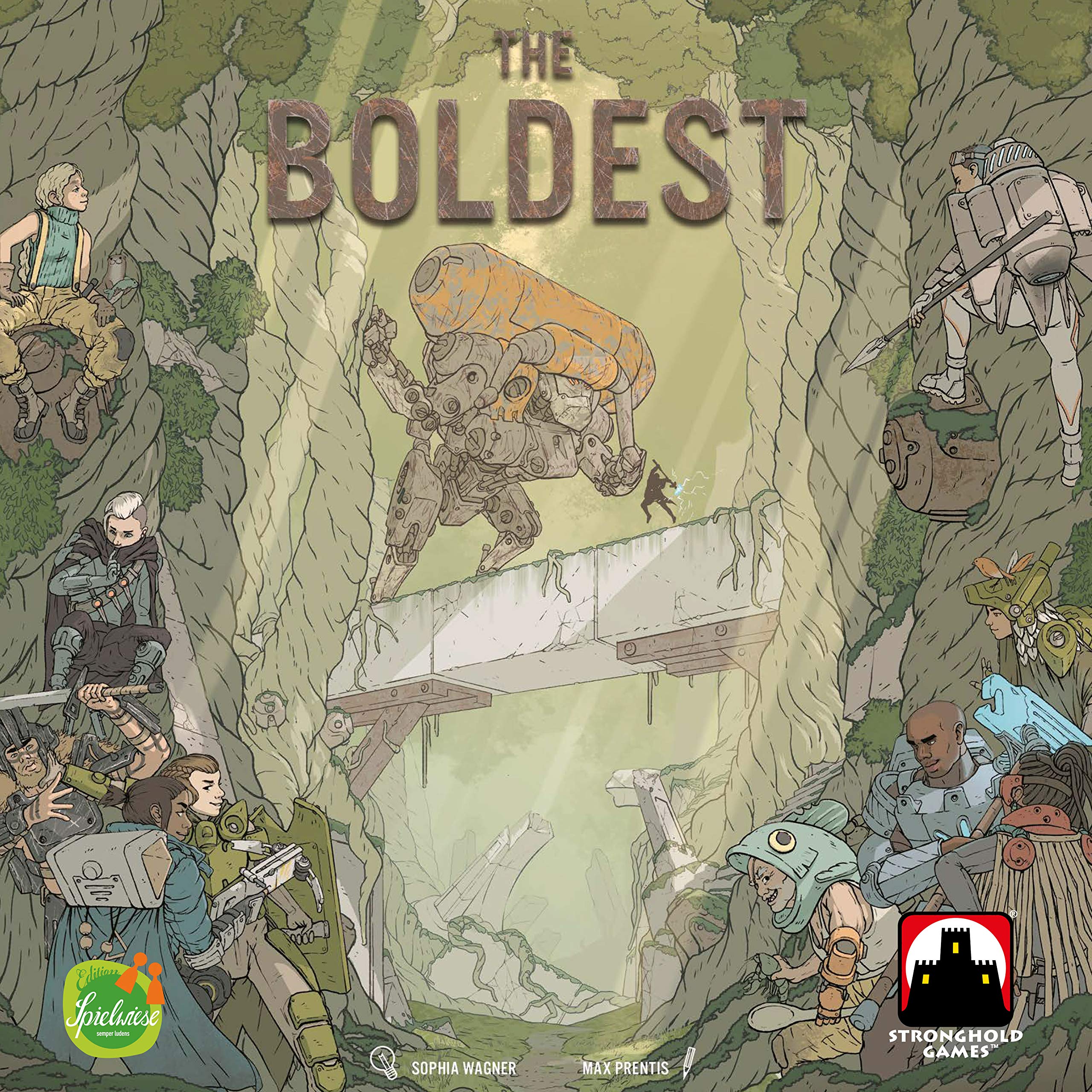 The Boldest Strategy Board Game by Stronghold Games | Fun Family & Party Game Night for Adults & Teens