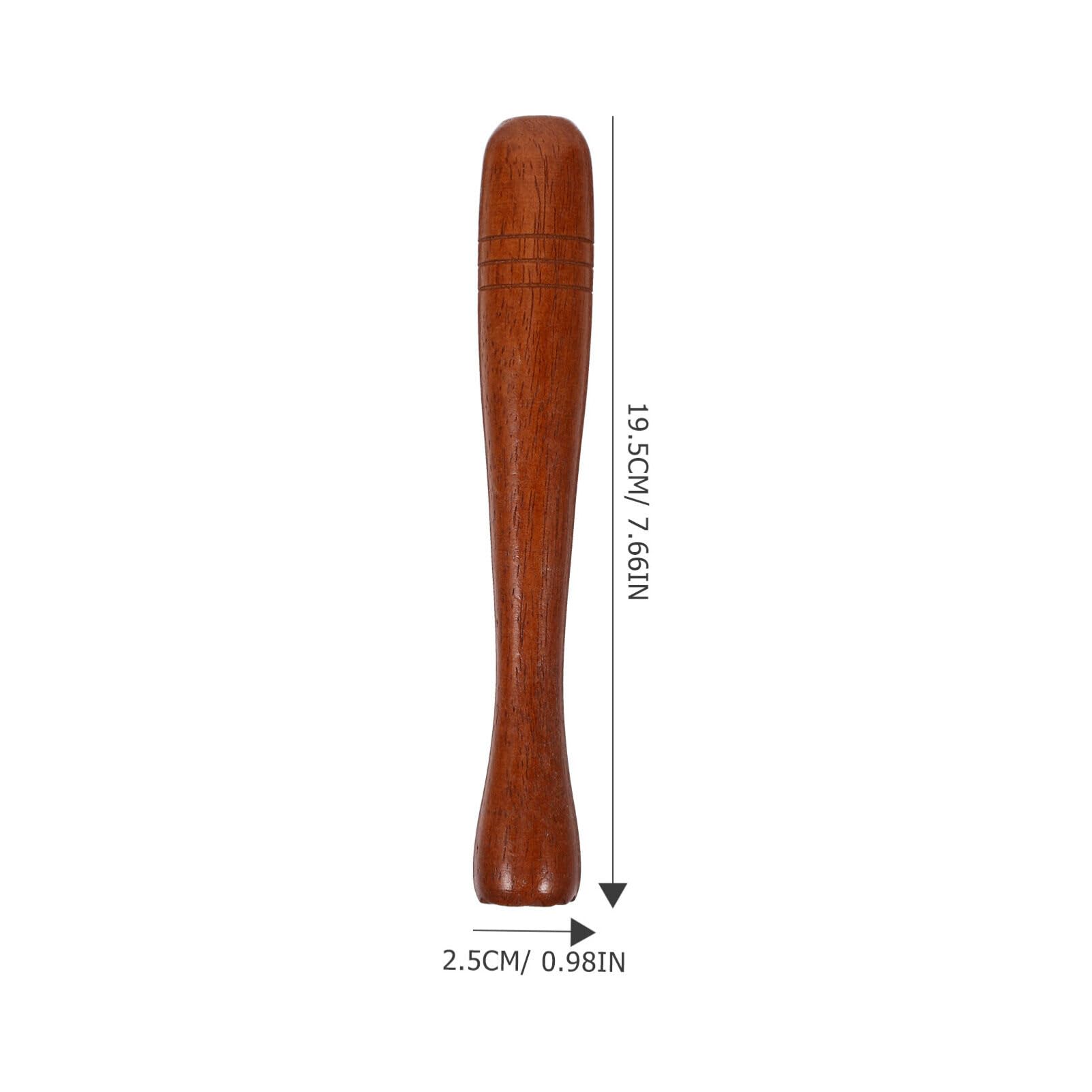 Premium Wooden Cocktail Muddler - Bar Tool for Mojitos, Ice Crushing & Mixing - Natural Wood Ice Crusher & Masher for Cocktails, Garlic, Avocado & Fruits - Perfect for Home Bars, Parties & Mixology Enthusiasts