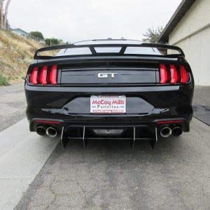 Hardcore Designs Rear Diffuser for Ford Mustang GT (2018-2022) | High-Performance Aerodynamic Upgrade | Made in USA | Perfect for Track Days & Street Racing