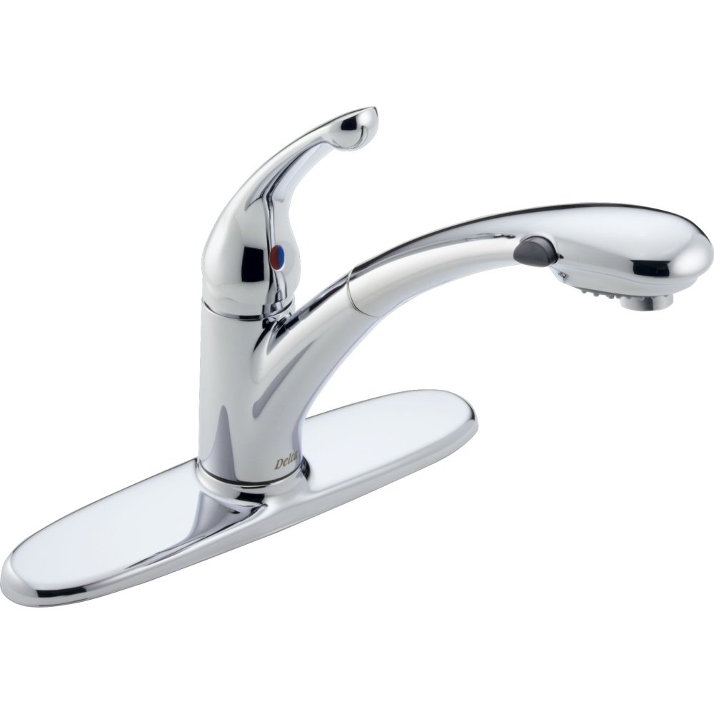 Delta 470-DST Universal Chrome Shower Head - High Pressure Water Saving Bathroom Faucet for Home, Hotel & Spa Use