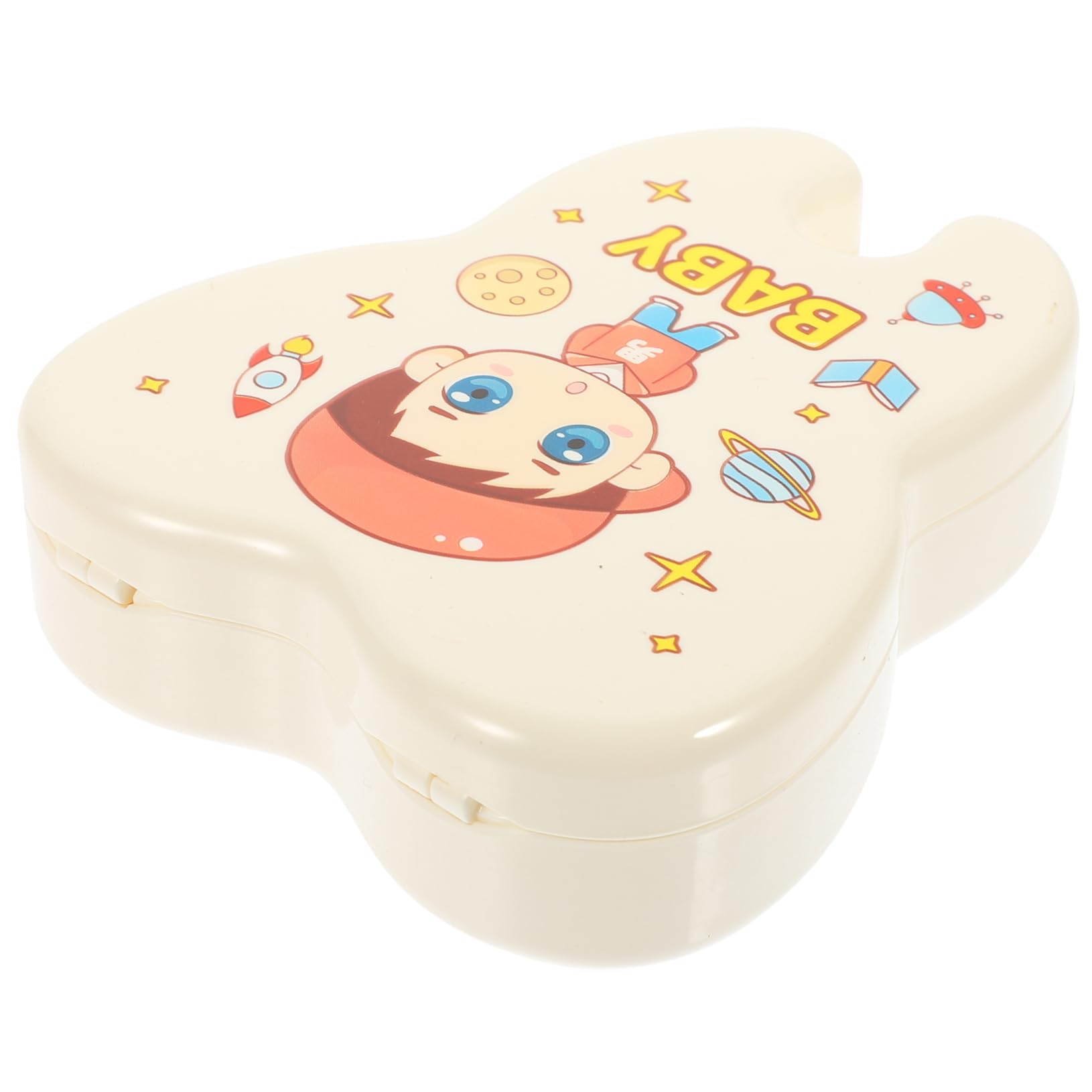 HEMOTON 3-Piece Kids Tooth Keepsake Box - Baby Tooth Holder for Lost Teeth, First Tooth Souvenir Storage with Fetal Hair Compartment - Perfect for Tooth Fairy Gifts & Childhood Memorabilia