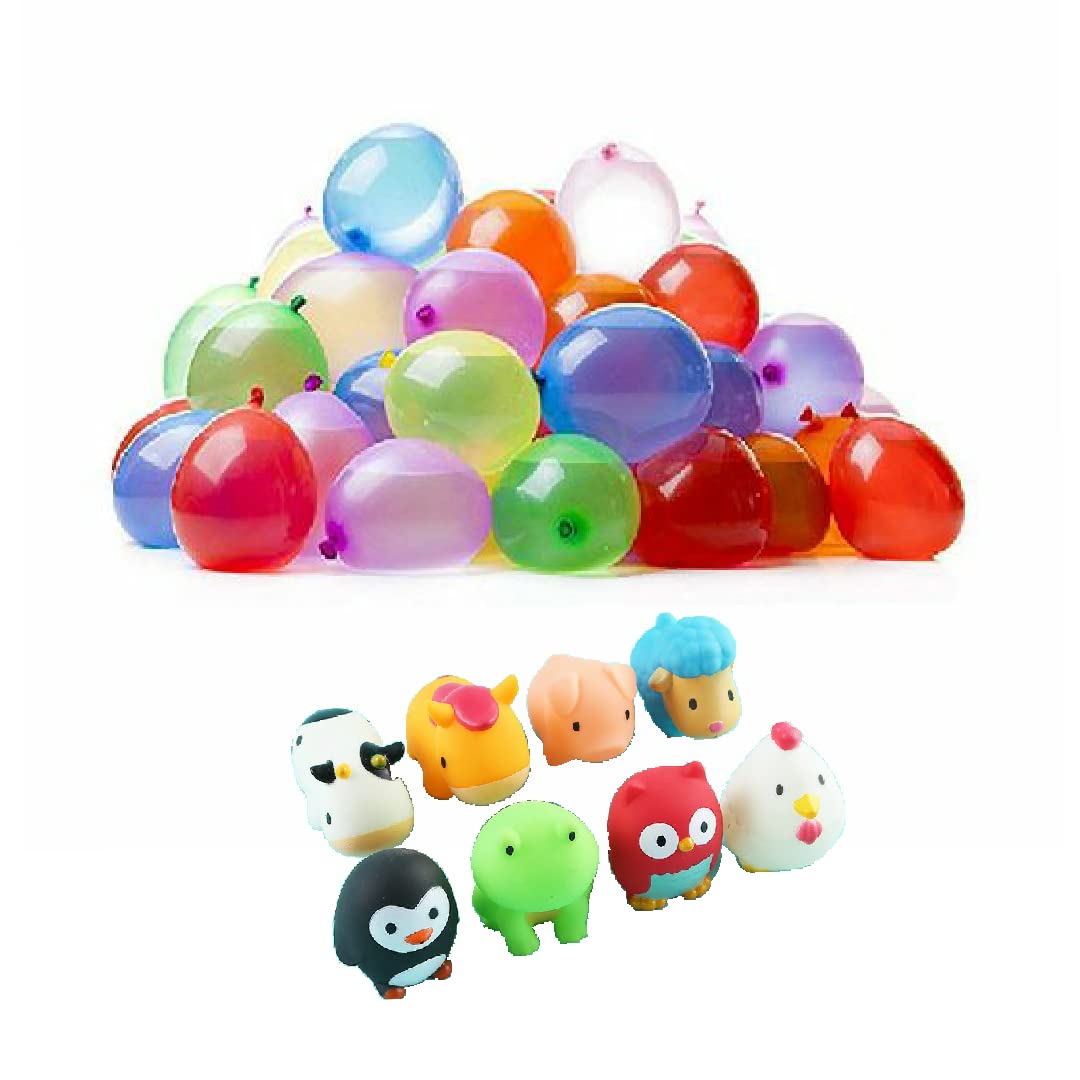 888 Self-Sealing Water Balloons for Kids - Rapid Fill & Auto-Tie Summer Water Toys for Outdoor Fun, Pool Parties, Family Games, and Backyard Water Fights - Perfect for Birthday Parties, BBQs, and Summer Camp Activities