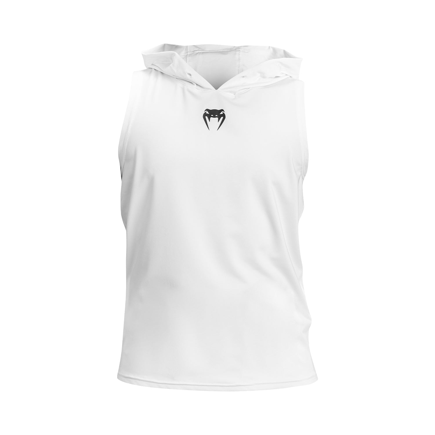 Venum Elite Kids Sleeveless Dry Tech Hoodie - Breathable White Training Hoodie for Boys & Girls | Perfect for MMA, Boxing & Outdoor Sports