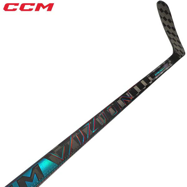 CCM Vizion Intermediate Hockey Stick - Lightweight Composite Hockey Stick for Youth & Adult Players - Perfect for Ice Hockey, Street Hockey & Training Drills