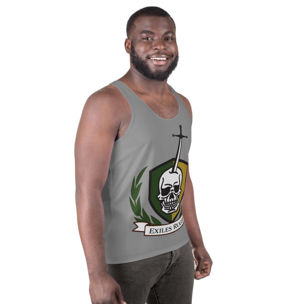 Exiles RFC Lightweight Tank Top for Men - Breathable Quick-Dry Athletic Shirt for Rugby, Gym & Casual Wear