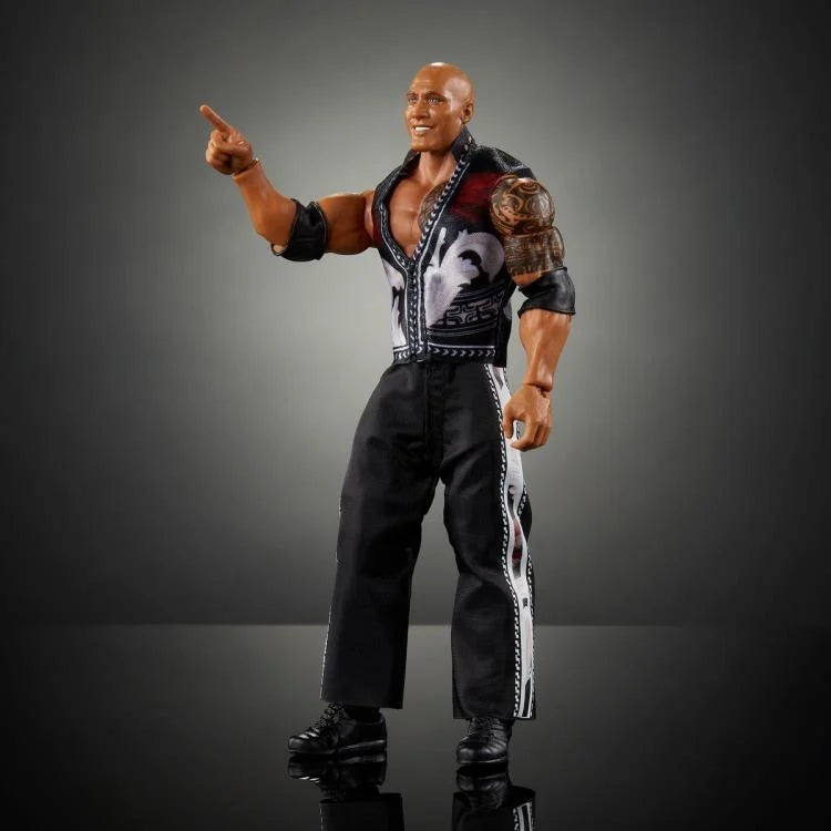 The Rock WWE Ultimate Edition 25 Action Figure - Collectible Wrestling Toy for Fans & Kids - Perfect for Display, Play & Gift Giving