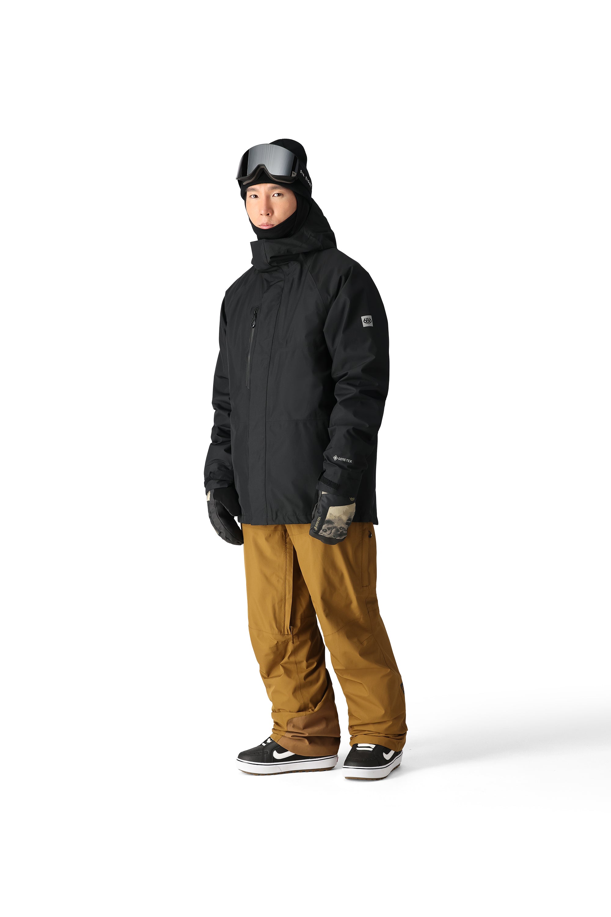686 GORE-TEX Core Shell Jacket 2025 - Waterproof & Breathable Ski Jacket for Men & Women | Perfect for Snowboarding, Skiing & Winter Outdoor Activities