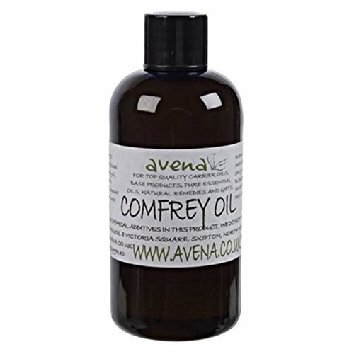 Organic Comfrey Oil 100ml - Natural Pain Relief & Skin Care Solution for Joints, Muscles & Wounds - Herbal Remedy for Arthritis, Bruises & Inflammation