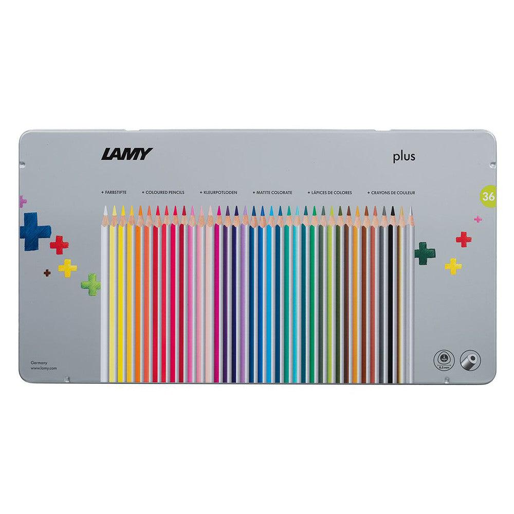 LAMY 36 Pack Colored Pencils Set - Premium Quality Artist Drawing Pencils for Sketching, Coloring & Art Projects - Vibrant Colors for Adults & Kids - Perfect for School, Office & DIY Crafts