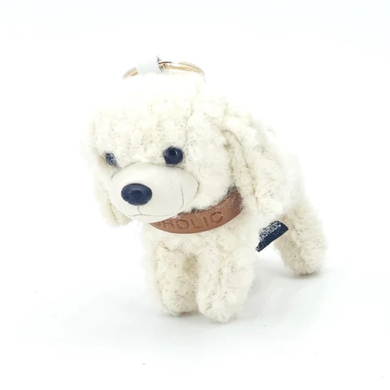 Brown and White Poodle Charm - Elegant Dog Lover Jewelry for Necklaces, Bracelets & DIY Crafts | Perfect Gift for Pet Owners