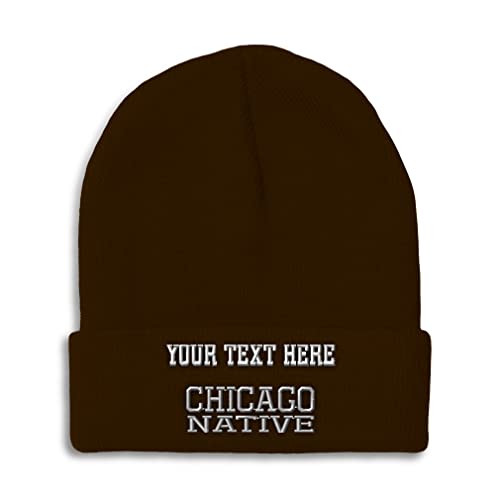 Brown Personalized Text Here
