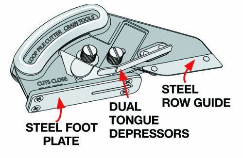 CRAIN 304 Stainless Steel Carpet Cutter - Heavy Duty Versatile Cutting Tool for Carpets, Vinyl, Linoleum - Perfect for DIY, Home Renovation & Professional Installation