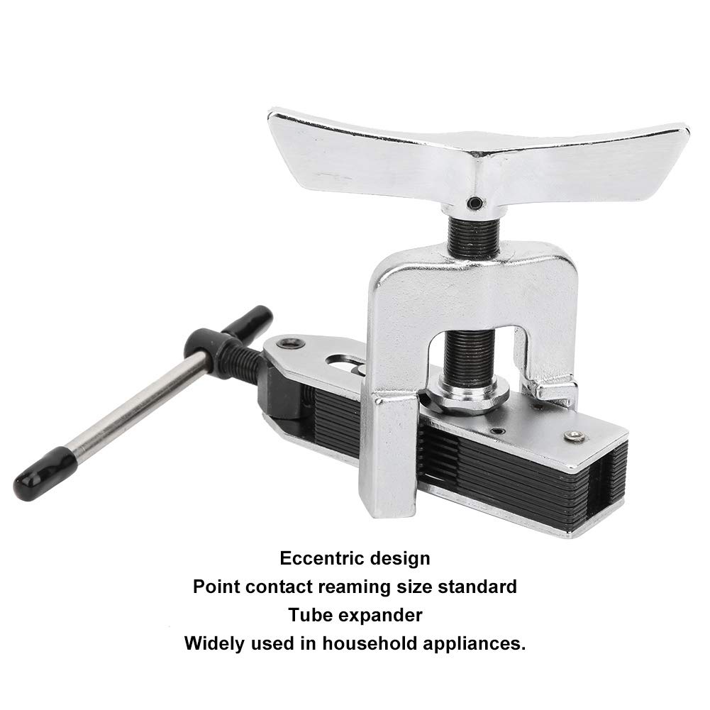 Agatige 2-Piece Flaring Tool Kit for Copper Tubing & Brake Pipes (3/16
