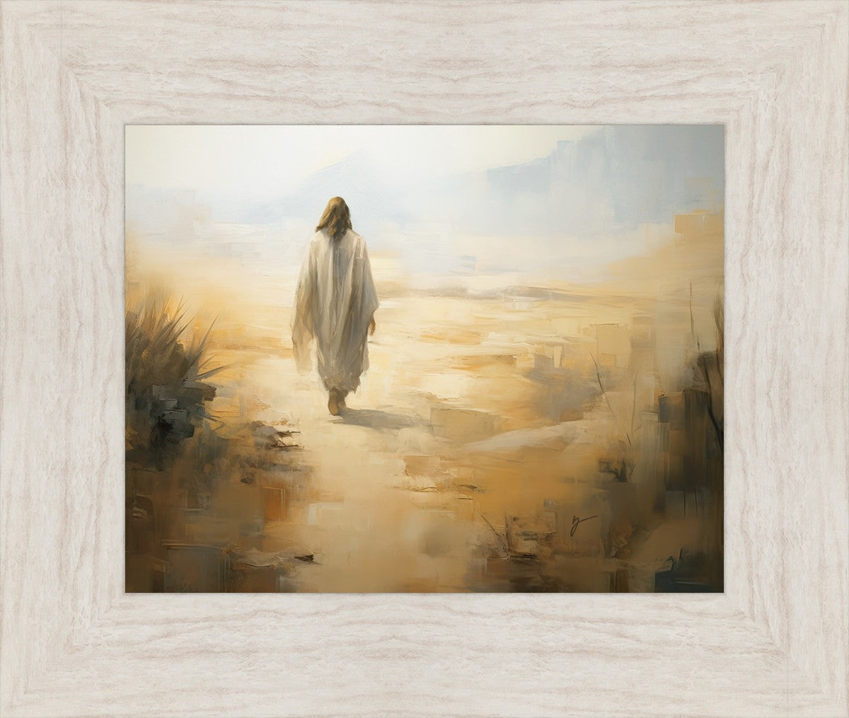 Embracing The Whispers of Solitude - Inspirational Wall Art for Home & Office Decor | Perfect for Meditation Rooms, Living Spaces & Gift Giving
