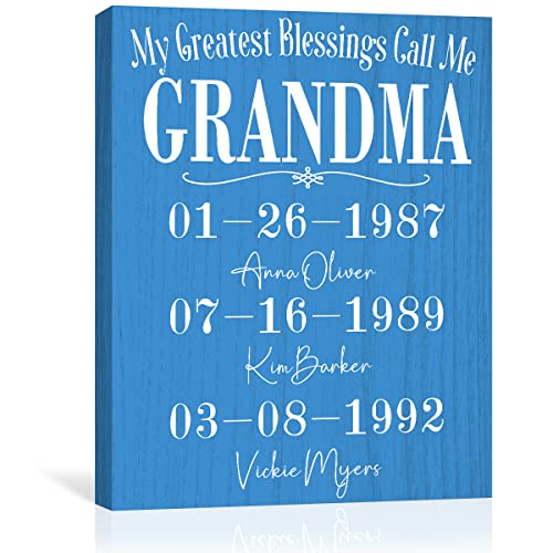 Blue for Grandma