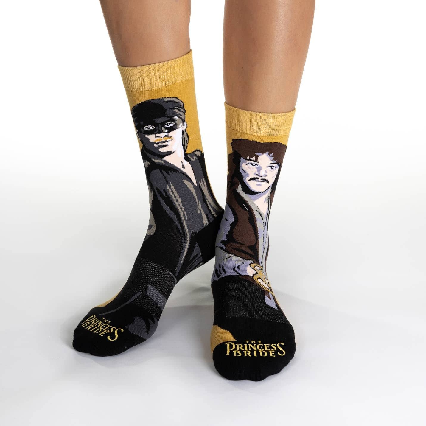 Good Luck Sock Women's The Princess Bride Novelty Socks - Fun & Comfortable Crew Socks for Adults - Perfect Gift for Movie Fans & Princess Bride Lovers