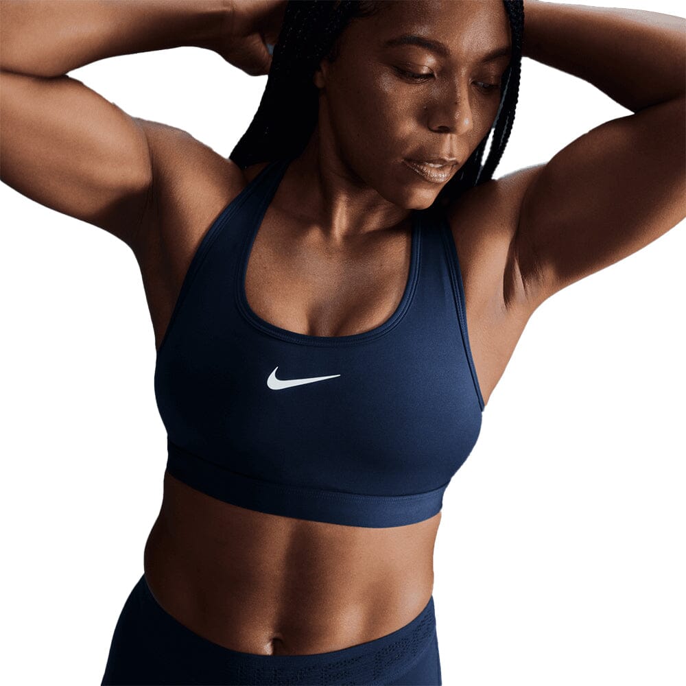Nike Women's Swoosh Medium Support Sports Bra - Comfortable Workout & Yoga Top for Running, Gym & Active Lifestyle