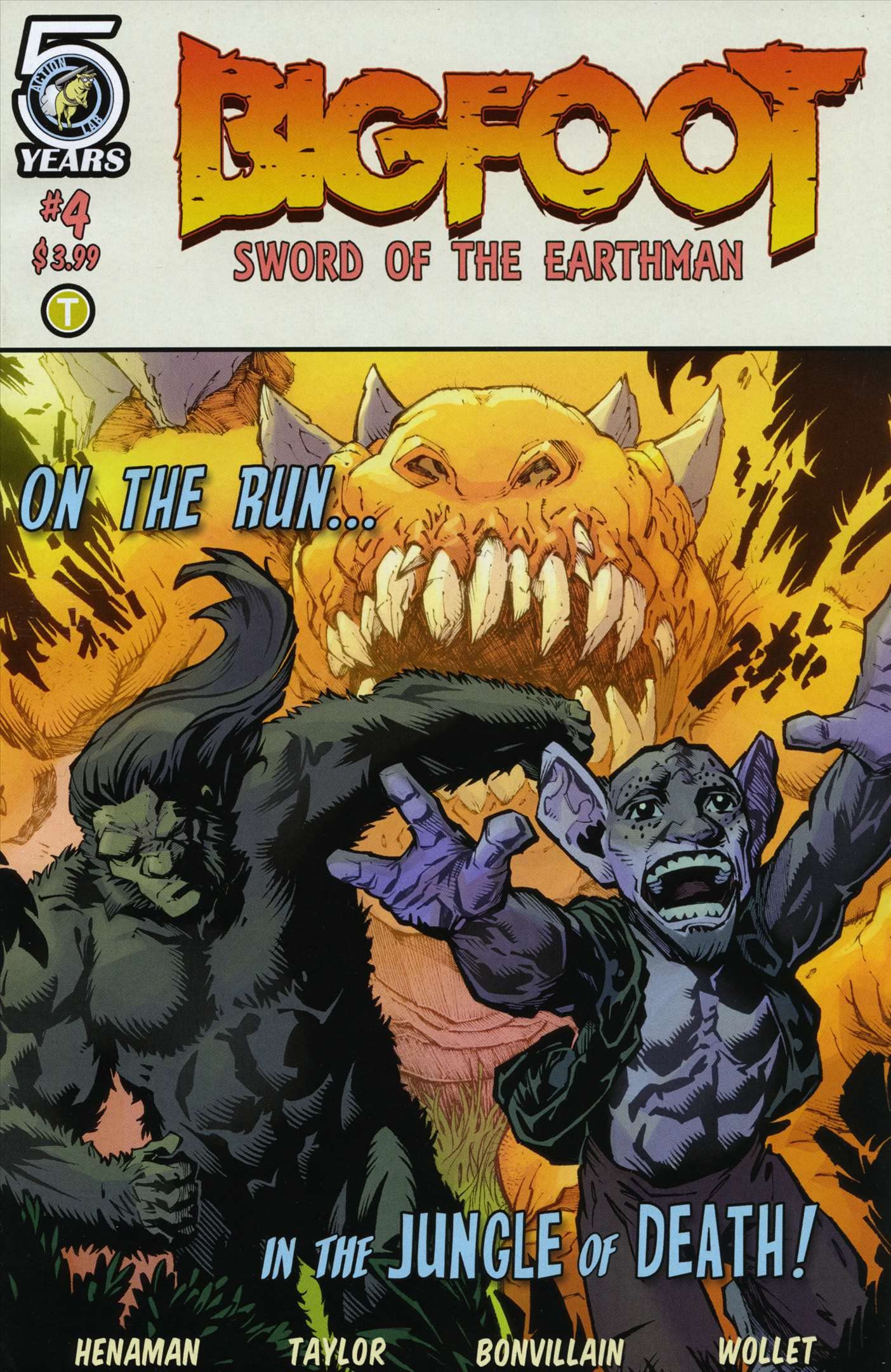 Bigfoot: Sword Of The Earthman (2nd Series) #4A VF/NM - Action Lab Comics | Collectible Comic Book for Superhero Fans & Vintage Collectors | Perfect for Display, Gifts, and Comic Book Collections