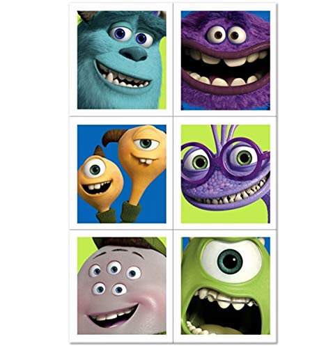 Monsters University Party Pack - Loot Bags, Stickers, Masks for Kids Birthday