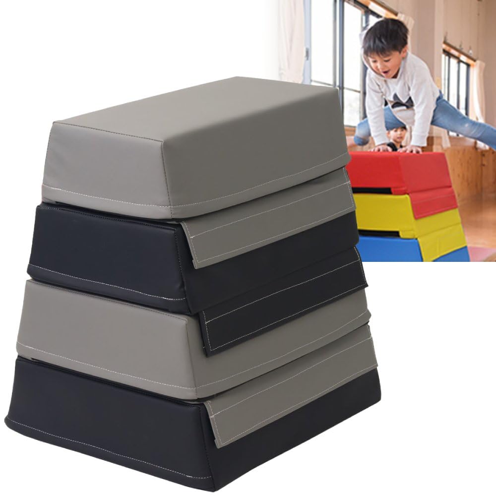 Plyometric Jump Box for Home Gym - Adjustable Height Exercise Platform for CrossFit, Agility Training & Kids Fitness - Perfect for Workouts, Sports Drills & Indoor/Outdoor Fitness Activities