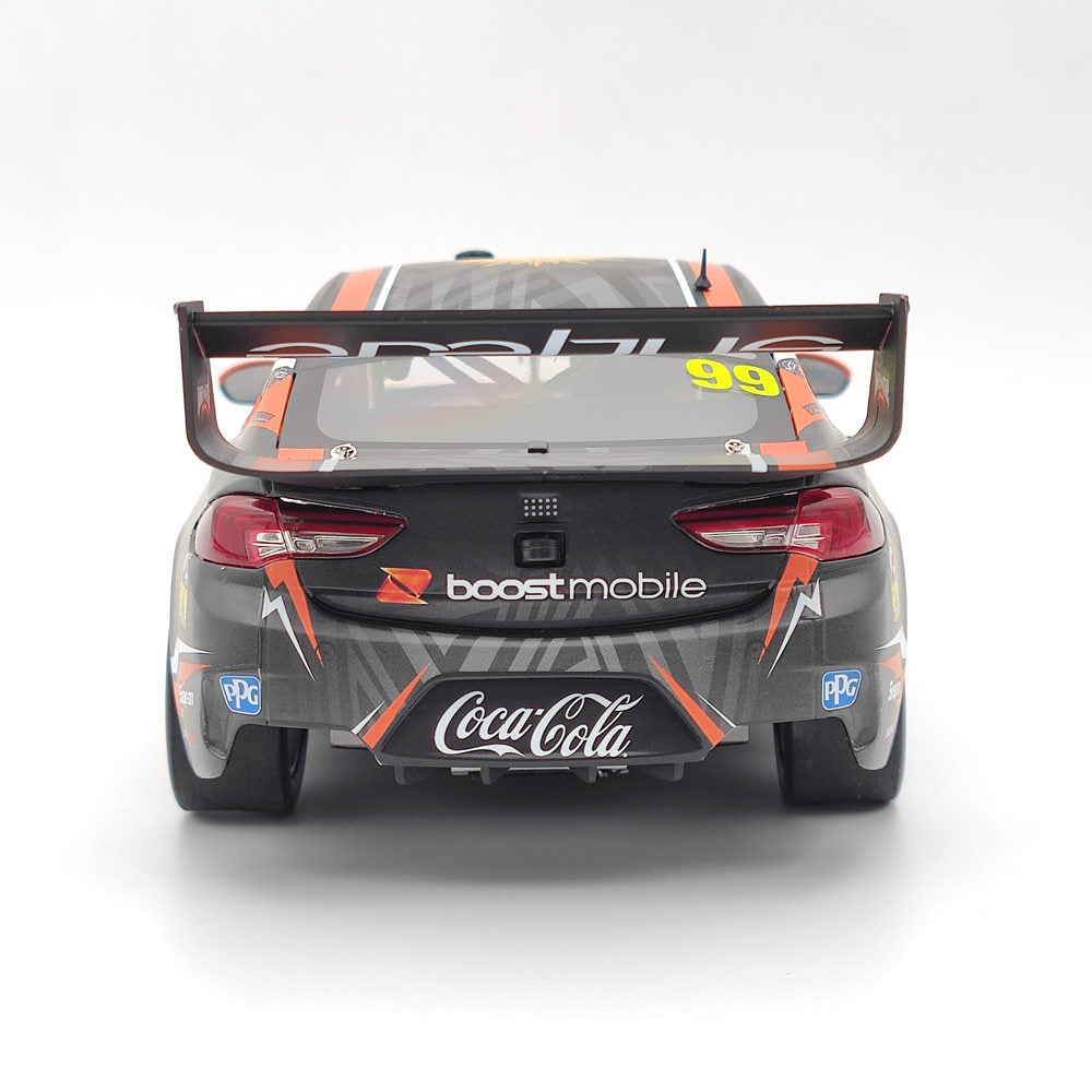 1/18 Scale Authentic Erebus Boost Mobile Racing #99 ZB Commodore 2021 Resin Diecast Model Car - Limited Edition Collectible for Racing Fans & Display Showcase