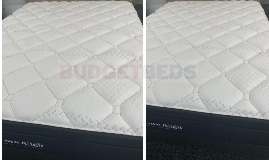 Premium NZ Made CoreAlign 5 Zone Euro Top Pocket Spring Mattress & Base - Orthopedic Support for Back Pain Relief, Ideal for Side, Back & Stomach Sleepers