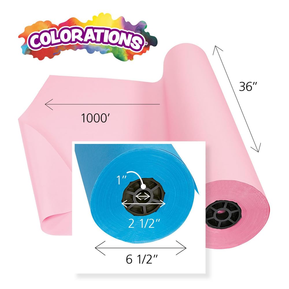 Colorations Dual Surface Art Paper Roll - 36