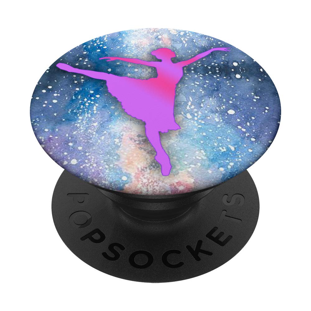 Watercolor Dancer Girls Painting - Dance is Life Love Dancing Artwork - Perfect Gift for Dance Moms & Ballet Lovers - Home Decor, Wall Art for Dance Studios & Bedrooms
