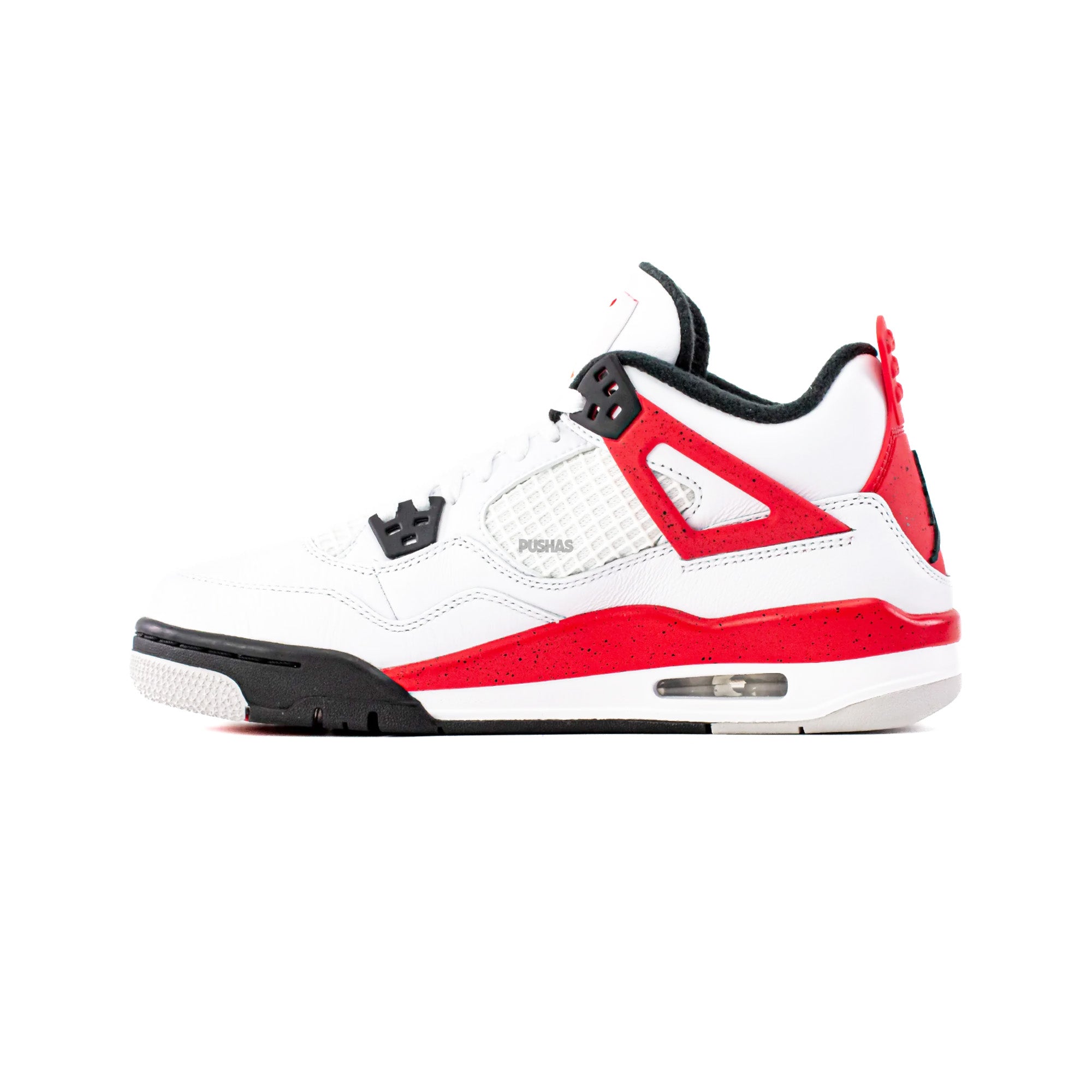 Air Jordan 4 Retro 'Red Cement' GS Sneakers (2023 Release) - Basketball Shoes for Kids & Teens - Perfect for Sports, Streetwear & Sneaker Collection