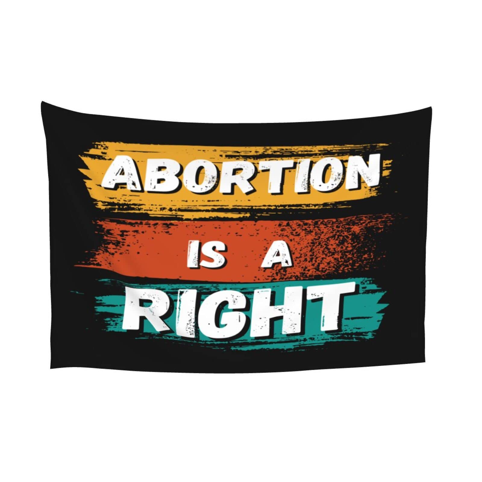 Oingoo 60x40 Inch Pro-Choice Wall Tapestry - Feminist Home Decor for Living Room, Bedroom & Dorm - Abortion Rights Art for Women's Empowerment & Social Justice