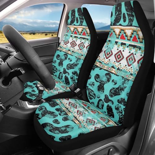 Cow Print Aztec
