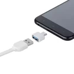 USB C to USB A Adapter (2-Pack, Black & White) - USB Type C Male to USB Female Converter for MacBook, iMac, iPad, iPhone & All USB-C Devices - Perfect for Charging, Data Transfer & Device Connectivity