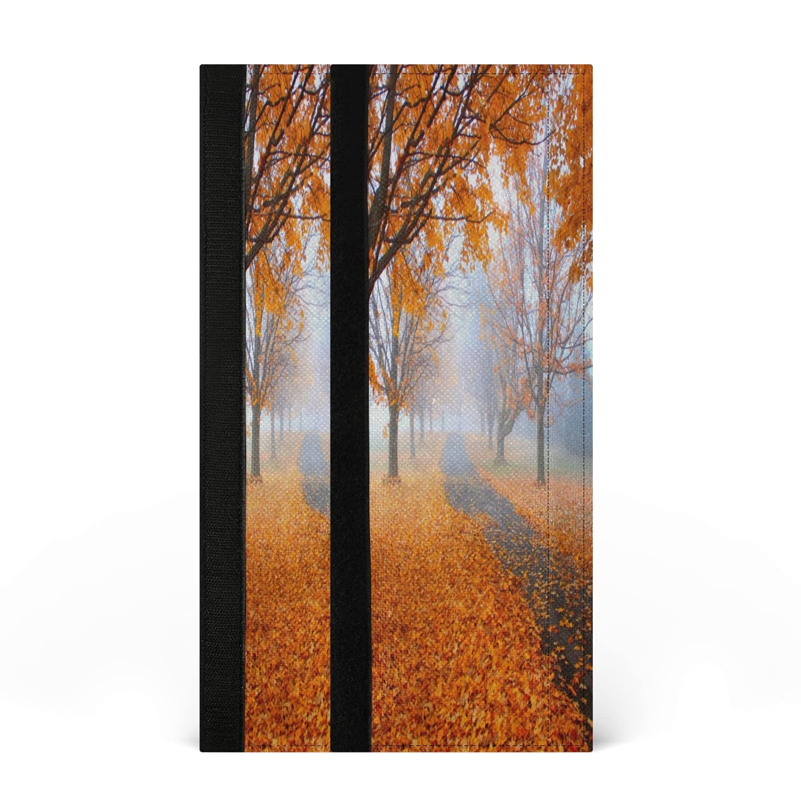 Xigua Refrigerator Door Handle Covers - Nature Landscape Fall Design, Anti-Slip Grip for Fridge, Dishwasher & Microwave - Protect Appliances from Smudges & Oil Drips - Perfect for Kitchen, Office & Dorm Use