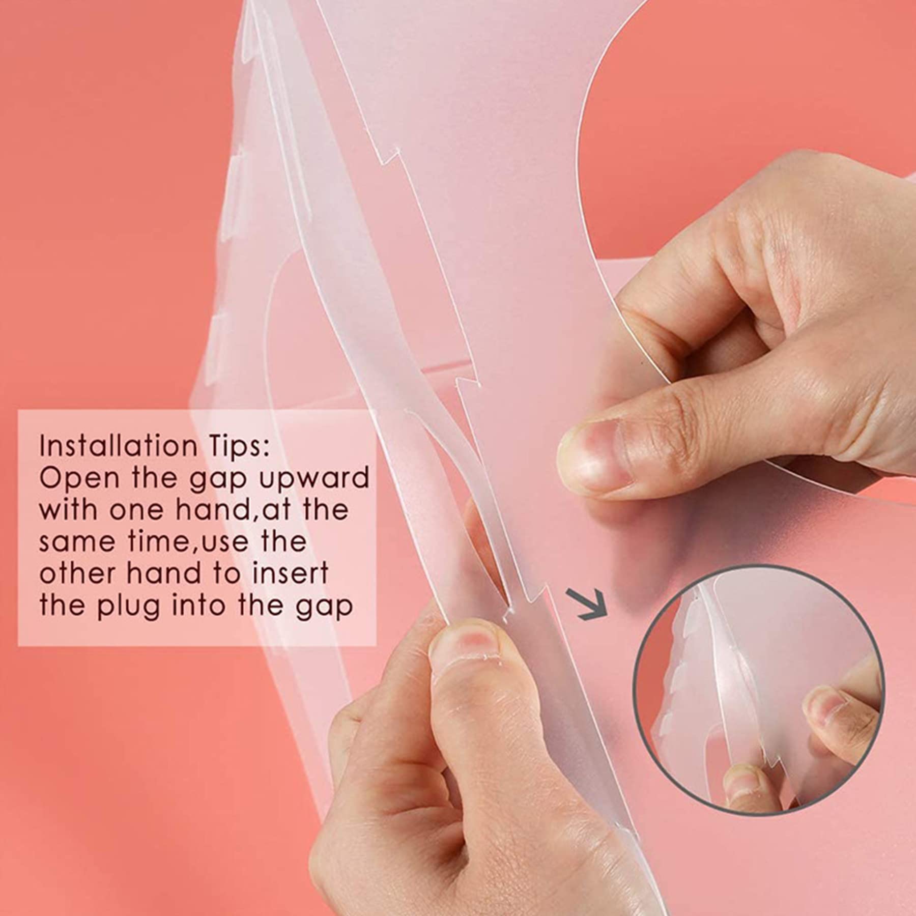 Acrice Collapsible Plastic Balloon Measuring Box with 9 Adjustable Hole Sizes - Perfect for Birthday Party Decorations, Baby Showers & Wedding Balloon Arrangements