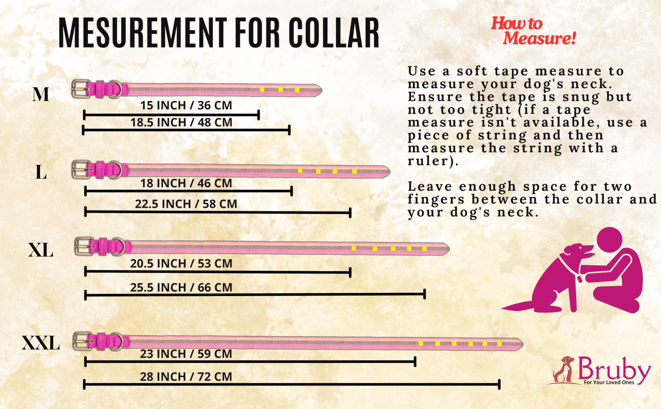 Premium Genuine Leather Dog Collar with Soft Padding & Brass Studs - 2 Inch Wide Adjustable Pet Collar for Medium Dogs - Durable & Comfortable for Daily Walks, Training & Outdoor Adventures