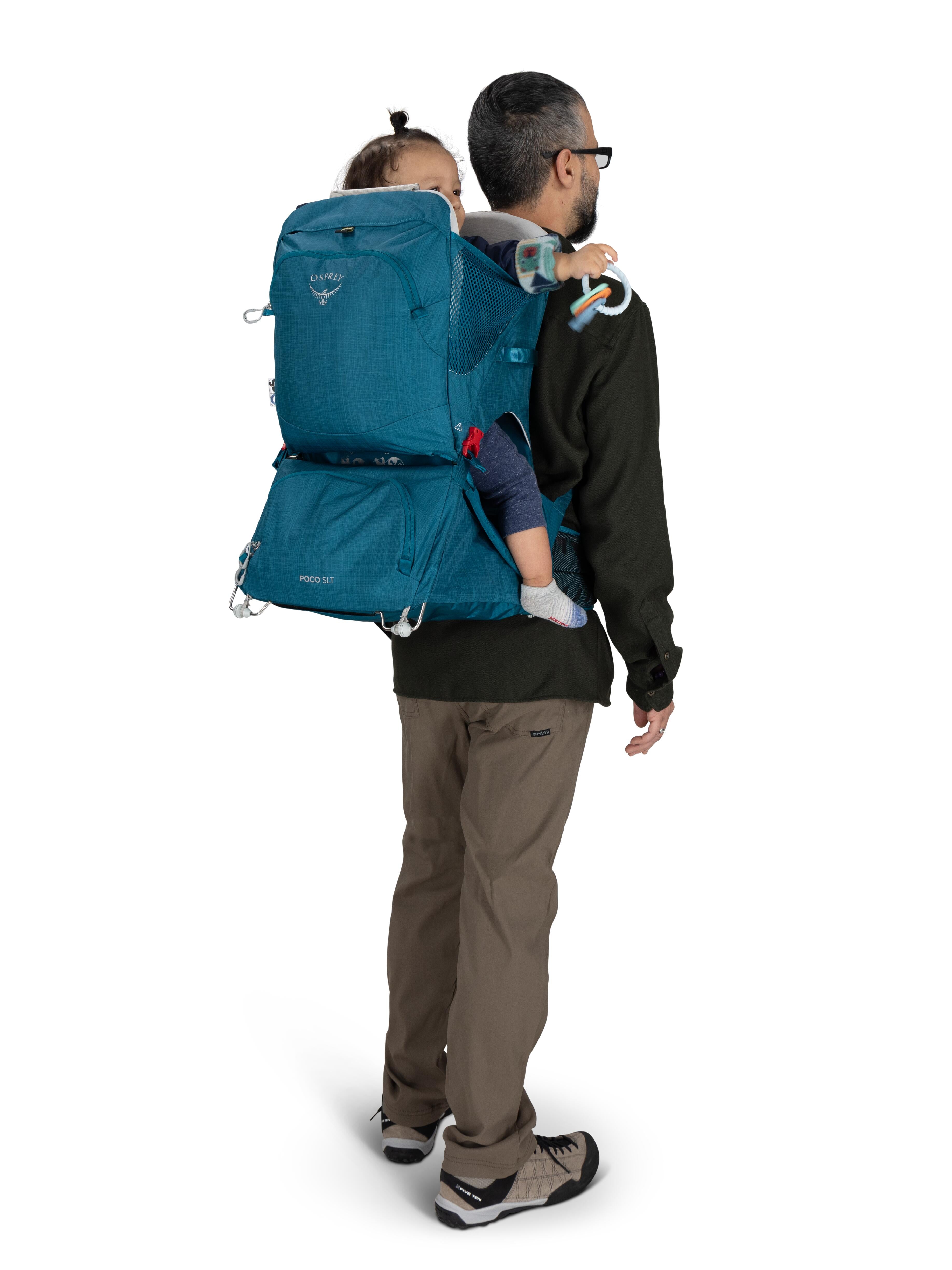 Osprey Poco SLT Child Carrier Backpack - Lightweight & Ergonomic Baby Hiking Carrier for Outdoor Adventures, Travel & Daily Use