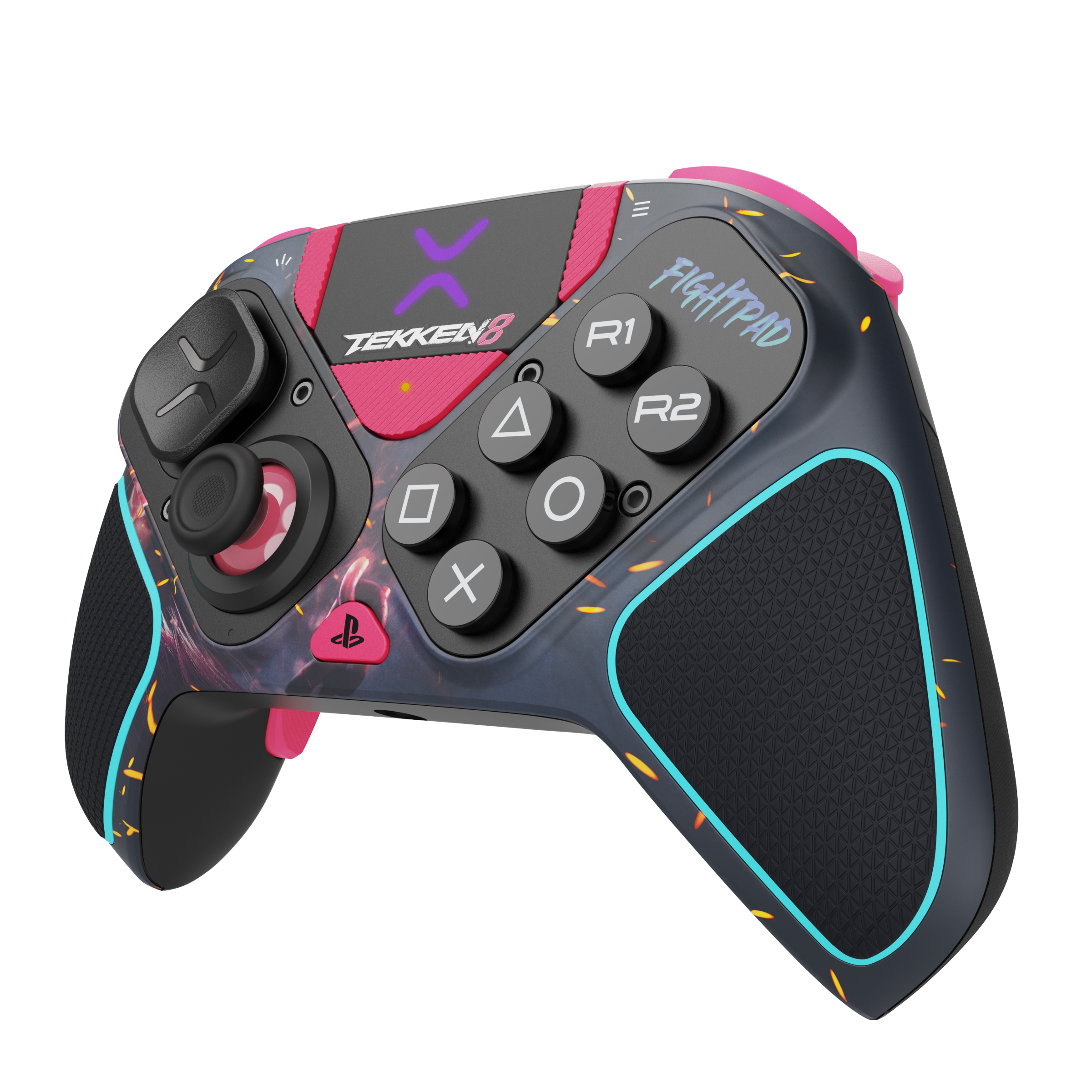 Victrix Pro BFG Wireless Gaming Controller for PlayStation 5, PS4 & PC - Premium Esports Gamepad for Tekken 8, Fighting Games & Competitive Play - Perfect for Tournaments, Streaming & Pro Gamers