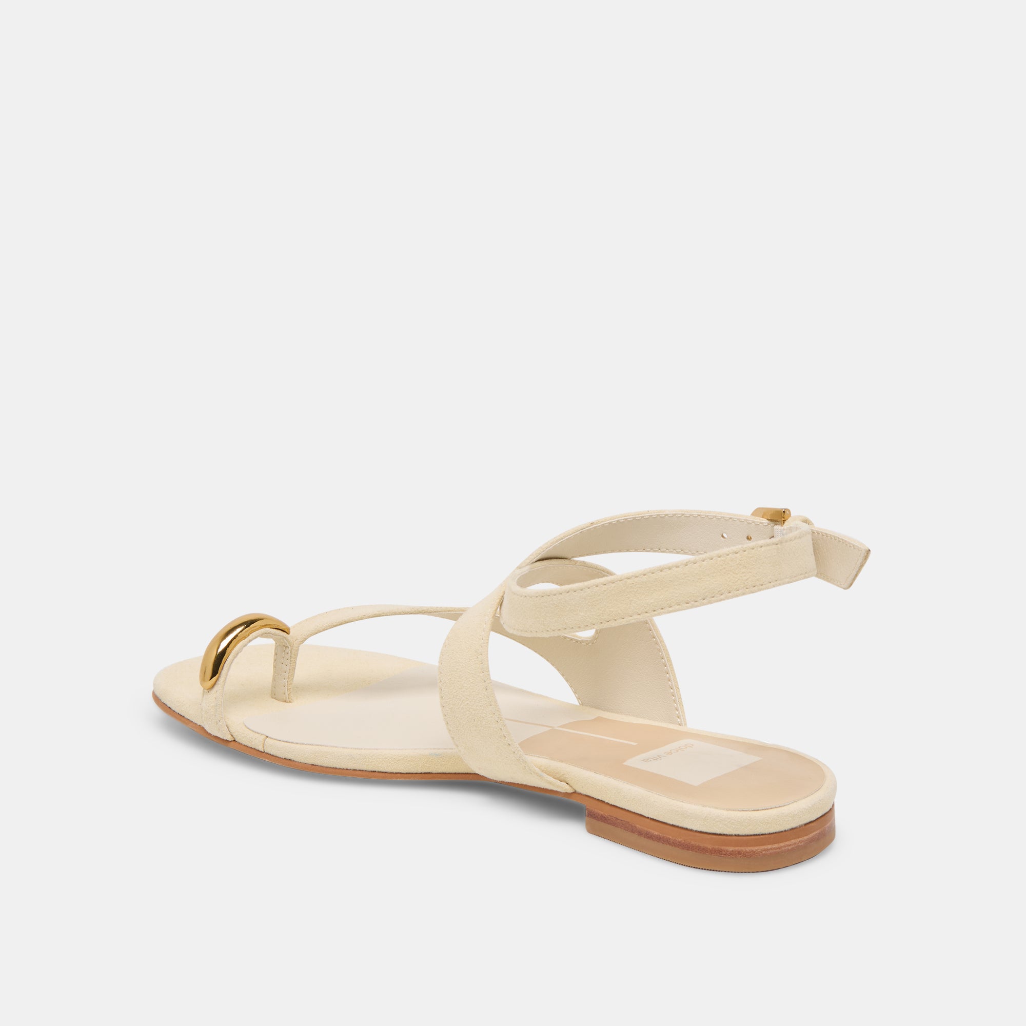 Earla Sandals for Women - Natural Suede Comfortable Summer Slides - Perfect for Beach, Pool, and Casual Outings
