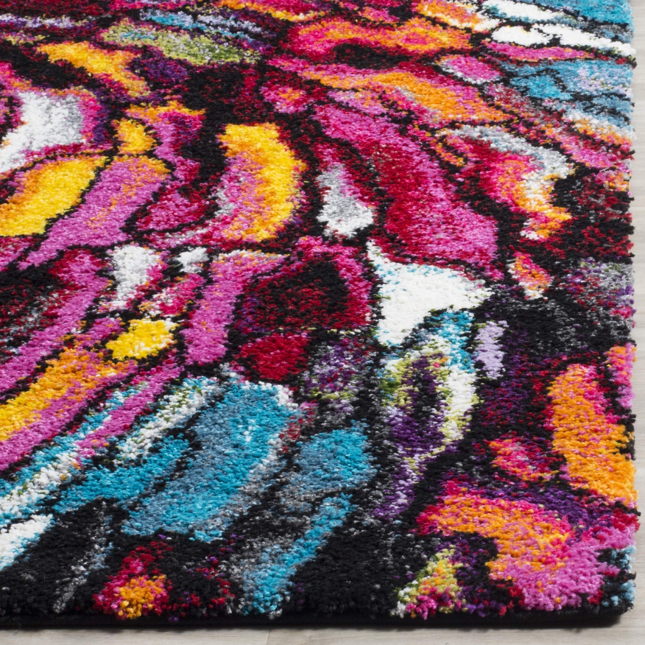 SAFAVIEH Fiesta Shag Collection 5'1