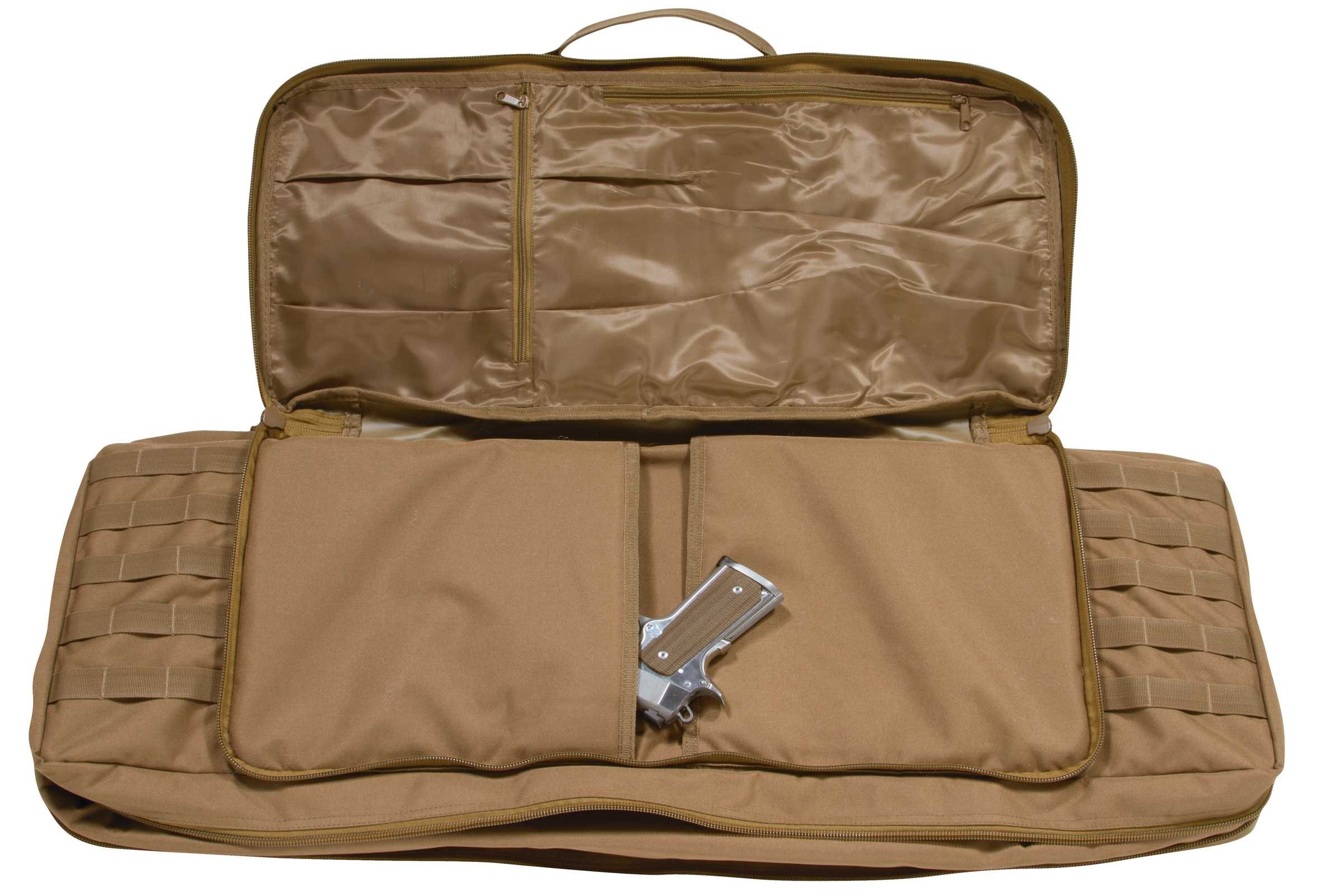 Safariland Heavy Duty Dual Rifle Case with Lockable Zippers & Adjustable Backpack Straps - Perfect for Hunting, Shooting Range, and Firearm Transport