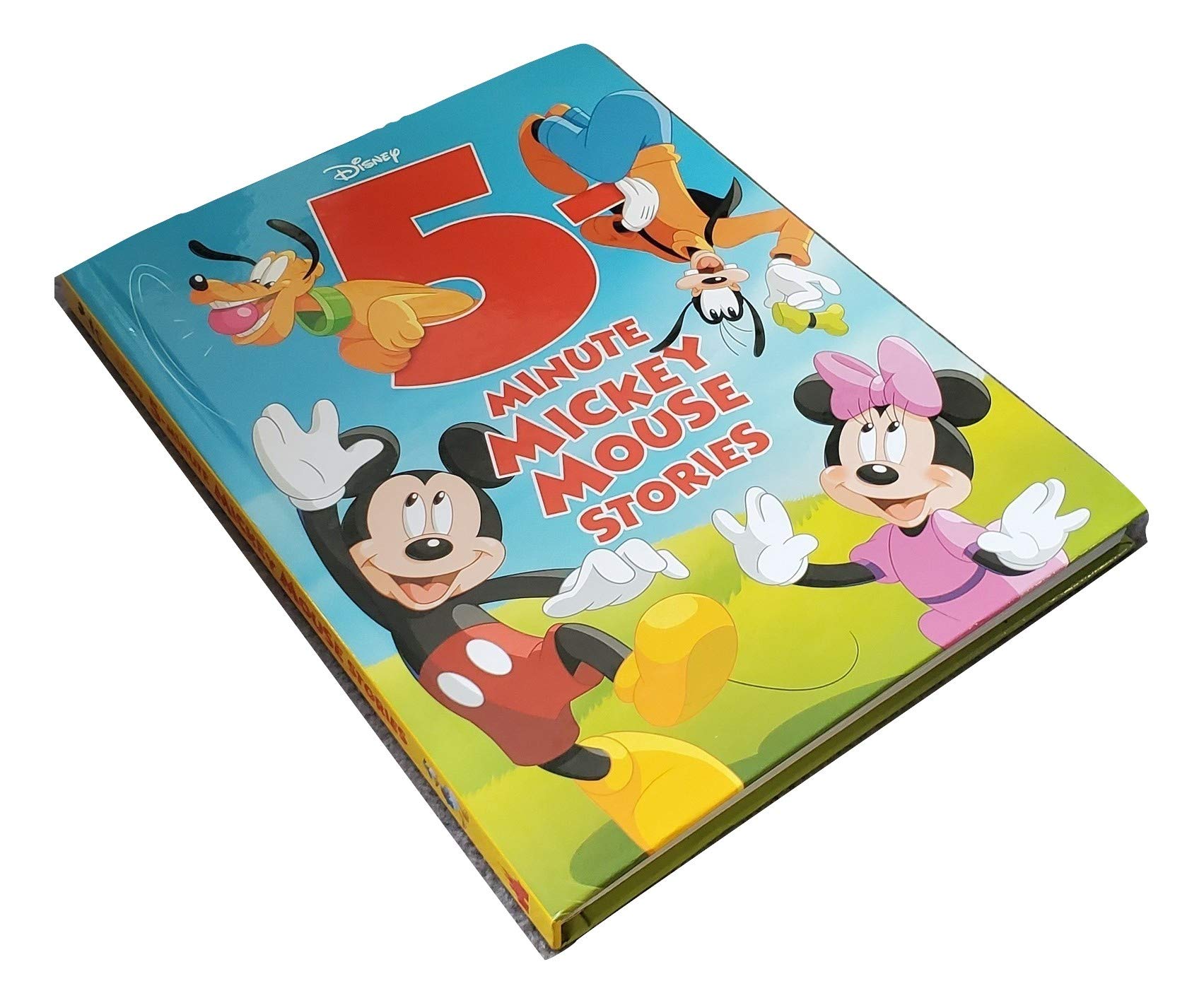 Disney Mickey Mouse 5-Minute Bedtime Stories for Kids - Perfect for Nighttime Reading and Family Bonding