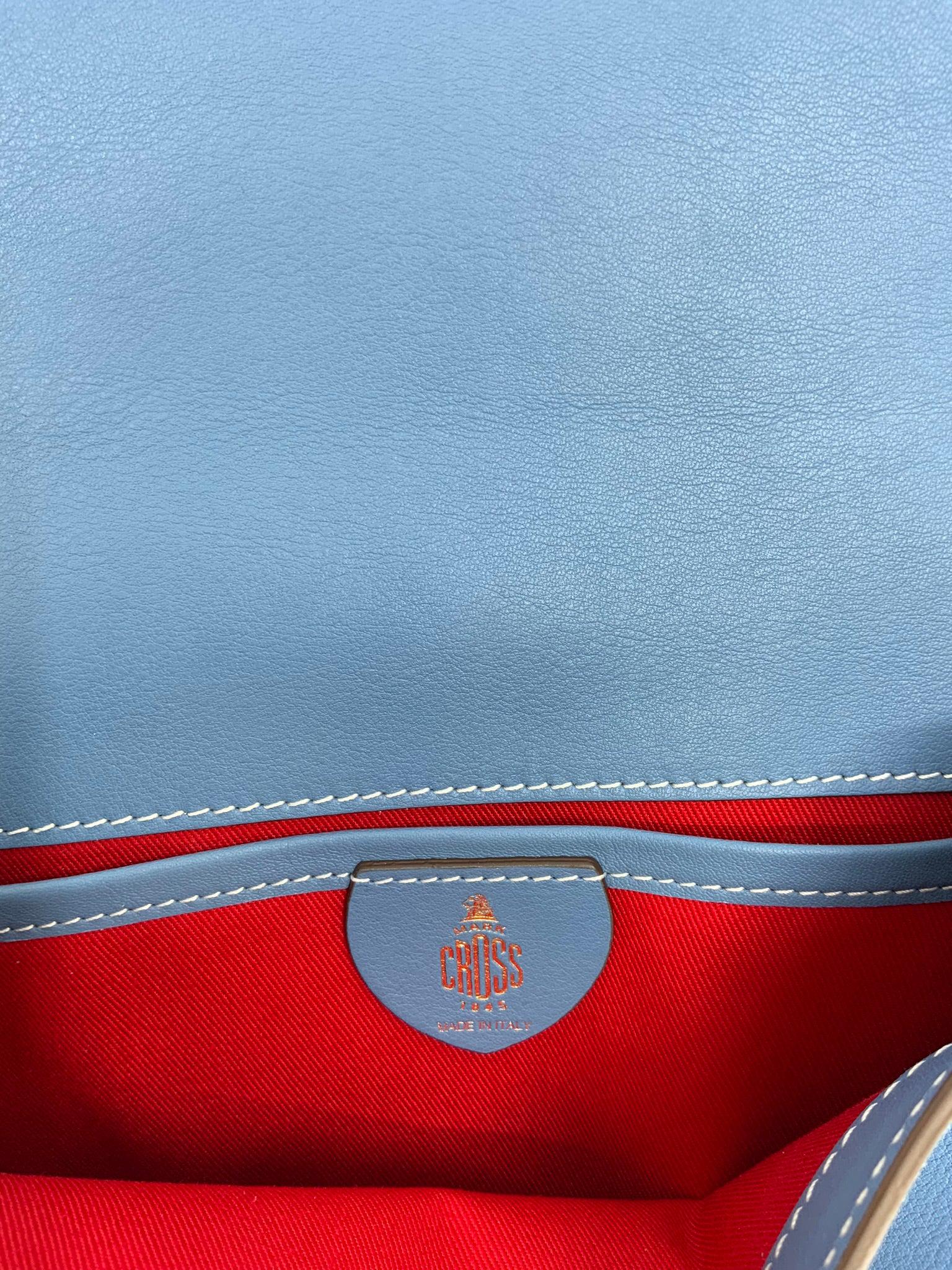 Mark Cross Dunes Leather Crossbody Bag for Women | Genuine Leather Shoulder Purse | Perfect for Travel, Work & Everyday Use