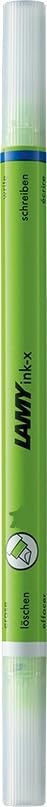 LAMY Ink-x Plastic Ink Eraser with Dual Tips - Eraser & Correction for Royal Blue Ink (1-Pack) | Perfect for School, Office & Document Correction
