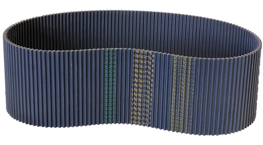 D1760-8M-30 Double Sided Synchronous Timing Belt - Rubber with Fiber Glass Cord - 1760mm Length (Pack of 1) - Perfect for 3D Printers, CNC Machines & Industrial Automation